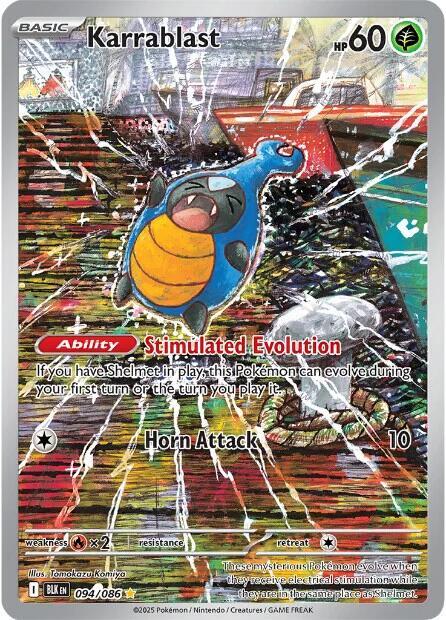 Karrablast 094/086 (Black Bolt)