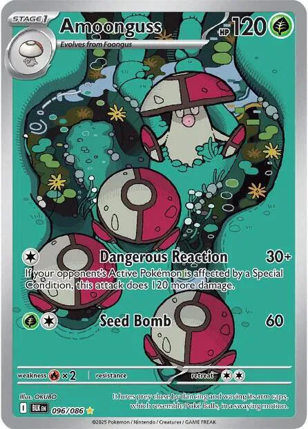 Amoonguss 096/086 · Holofoil (Black Bolt)
