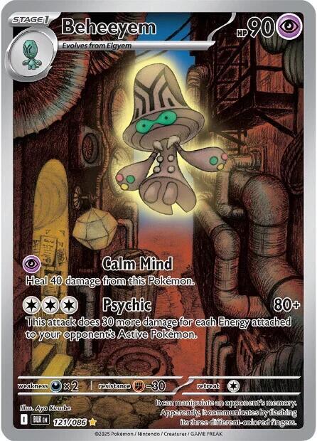 Beheeyem 121/086 · Holofoil (Black Bolt)