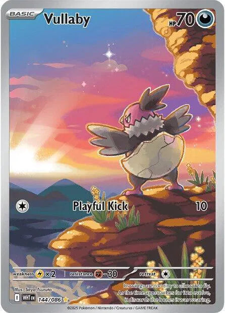 Vullaby White Flare Illustration Rare 144/086