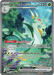 Pokemon Serperior ex Special Illustration Rare 164/086