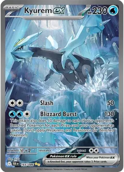 Kyurem ex 165/086 -  Black Bolt - Special Illustration Rare