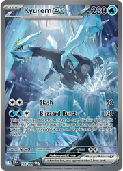 Kyurem ex 165/086 (Black Bolt)