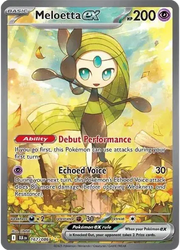 Meloetta ex Black Bolt Special Illustration Rare 167/086