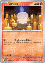 Litwick (Master Ball Pattern) 016/086 · Holofoil (White Flare)