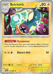 Eelektrik (Master Ball Pattern) 031/086 (Black Bolt)