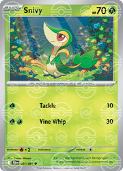 Snivy - 001/086 (Poke Ball Pattern) - SV: Black Bolt (BLK)