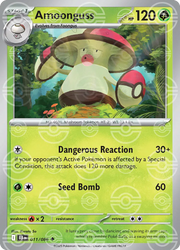 Amoonguss - 011/086 (Poke Ball Pattern) - SV: Black Bolt (BLK)