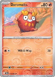 Darumaka (Poke Ball Pattern) 013/086 · Holofoil (Black Bolt)