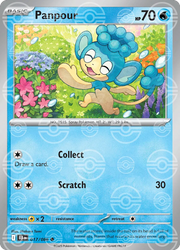Panpour 017/086 BLK Poke Ball Pattern