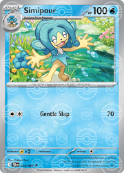 Simipour (Poke Ball Pattern) 018/086 (Black Bolt)