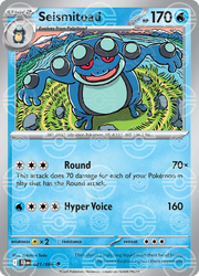Seismitoad (Poke Ball Pattern) 021/086 (Black Bolt)