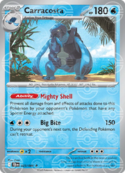 Carracosta (Poke Ball Pattern) - SV: Black Bolt (BLK)