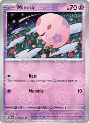 Munna - 035/086 (Poke Ball Pattern) - SV: Black Bolt (BLK)