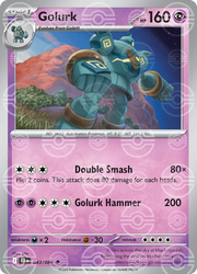 Golurk (Poke Ball Pattern) 043/086 · Holofoil (Black Bolt)