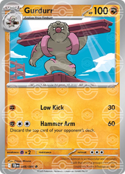 Gurdurr - 048/086 (Poke Ball Pattern) - SV: Black Bolt (BLK)
