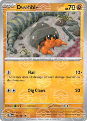 Dwebble (Poke Ball Pattern) 051/086 · Holofoil (Black Bolt)