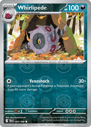Whirlipede (Poke Ball Pattern) 055/086 (Black Bolt)