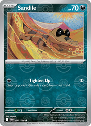 Sandile (Poke Ball Pattern) 057/086 (Black Bolt)