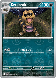 Krokorok (Poke Ball Pattern) 058/086 (Black Bolt)