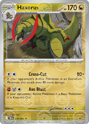 Haxorus (Poke Ball Pattern) 070/086 · Holofoil (Black Bolt)
