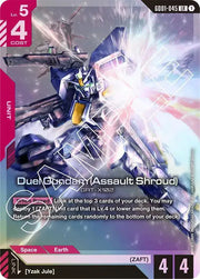 Duel Gundam (Assault Shroud) GD01-045 (Newtype Rising)