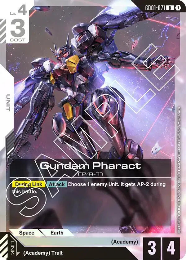 Gundam Pharact GD01-071 (Newtype Rising)