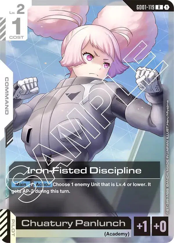 Iron-Fisted Discipline GD01-119 (Newtype Rising)