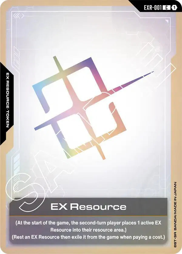EX Resource EXR-001 (Newtype Rising)