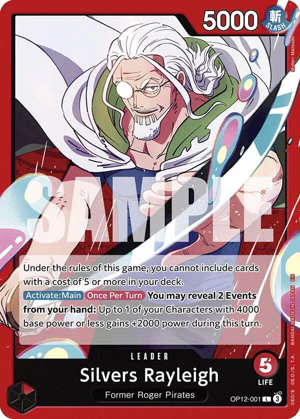 Silvers Rayleigh OP12-001 (Legacy of the Master)