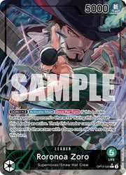 Roronoa Zoro (020) (Alternate Art) OP12-020 (Legacy of the Master)
