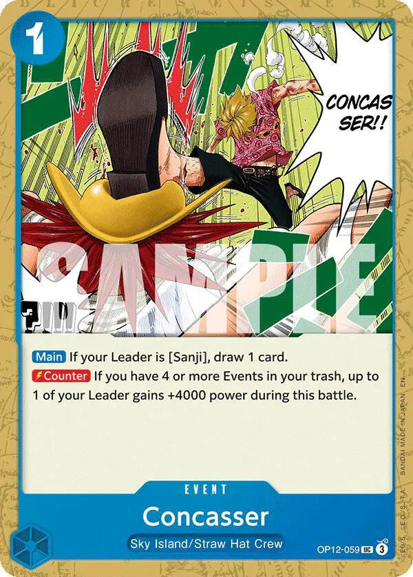 Concasser OP12-059 (Legacy of the Master)