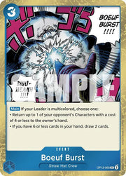 Boeuf Burst OP12-060 (Legacy of the Master)