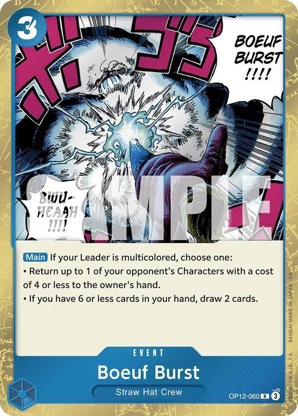 Boeuf Burst OP12-060 (Legacy of the Master)