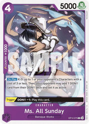 Ms. All Sunday OP12-075 (Legacy of the Master)