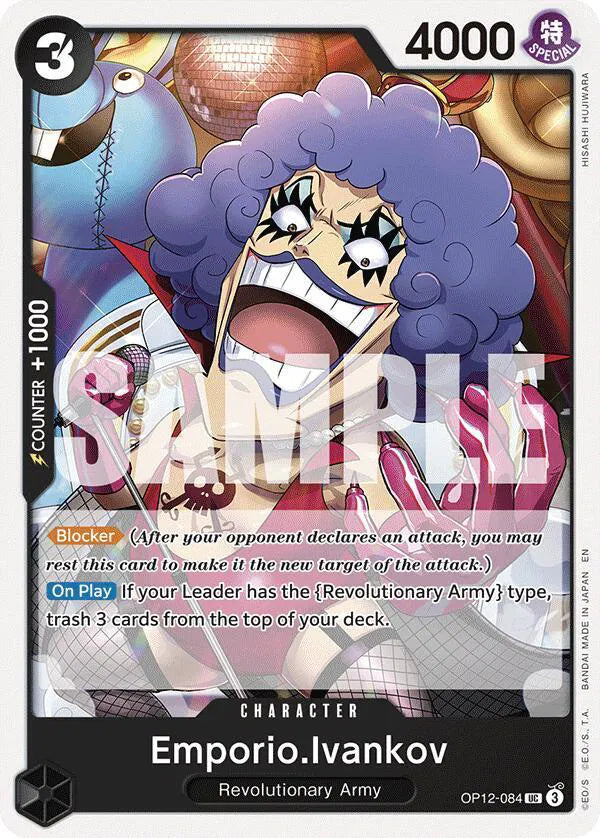 Emporio.Ivankov (084) OP12-084 (Legacy of the Master)