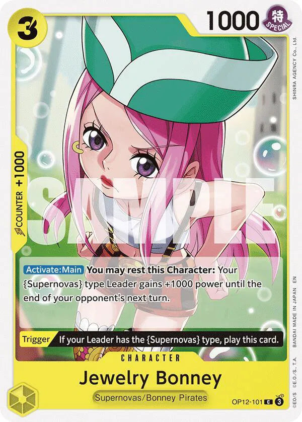 Jewelry Bonney (101) OP12-101 (Legacy of the Master)