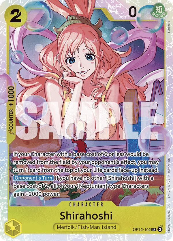 Shirahoshi OP12-102 (Legacy of the Master)