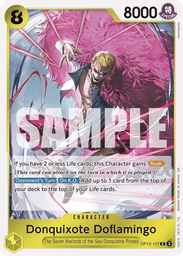 Donquixote Doflamingo OP12-107 (Legacy of the Master)
