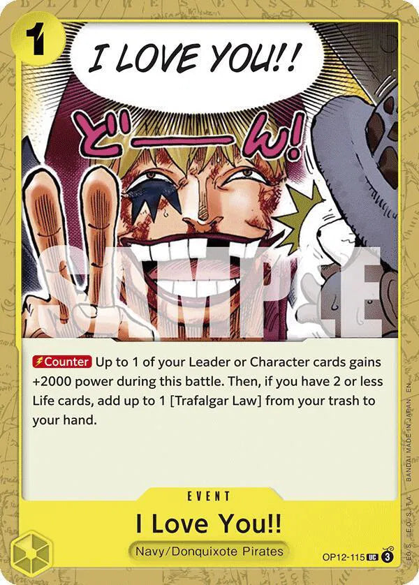 I Love You!! OP12-115 (Legacy of the Master)