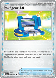 Pokegear 3.0 (Poke Ball Pattern) 084/086 (Black Bolt)