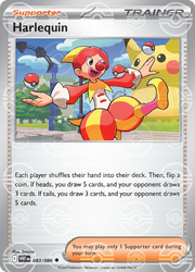 Harlequin - 083/086 (Poke Ball Pattern) - SV: White Flare (WHT)