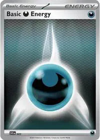 Basic Darkness Energy - 023 SVE: Scarlet & Violet Energies Common 023 Holofoil