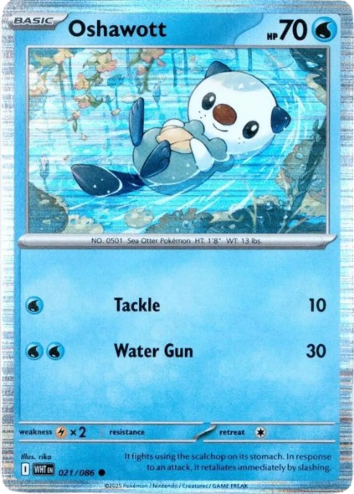 Oshawott 021/086 (Miscellaneous Cards & Products)