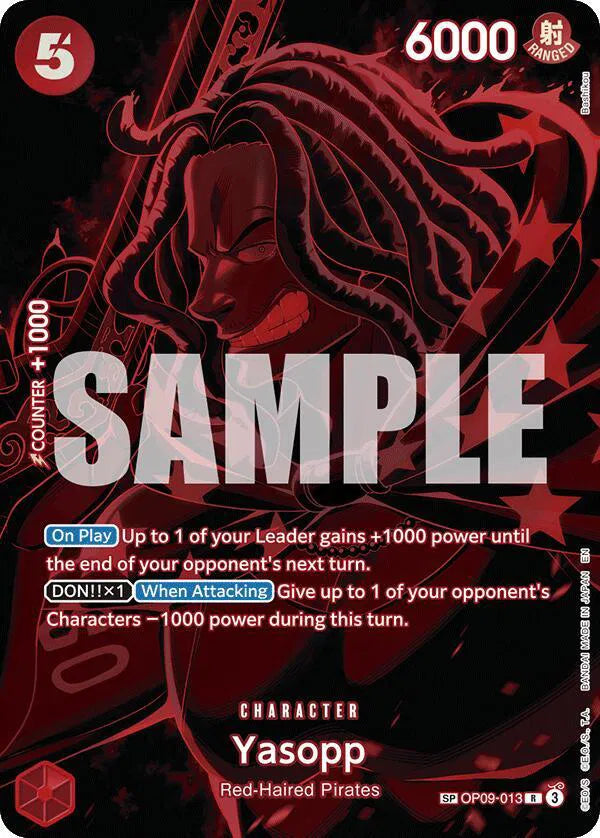 Yasopp (SP) OP09-013 (Legacy of the Master)