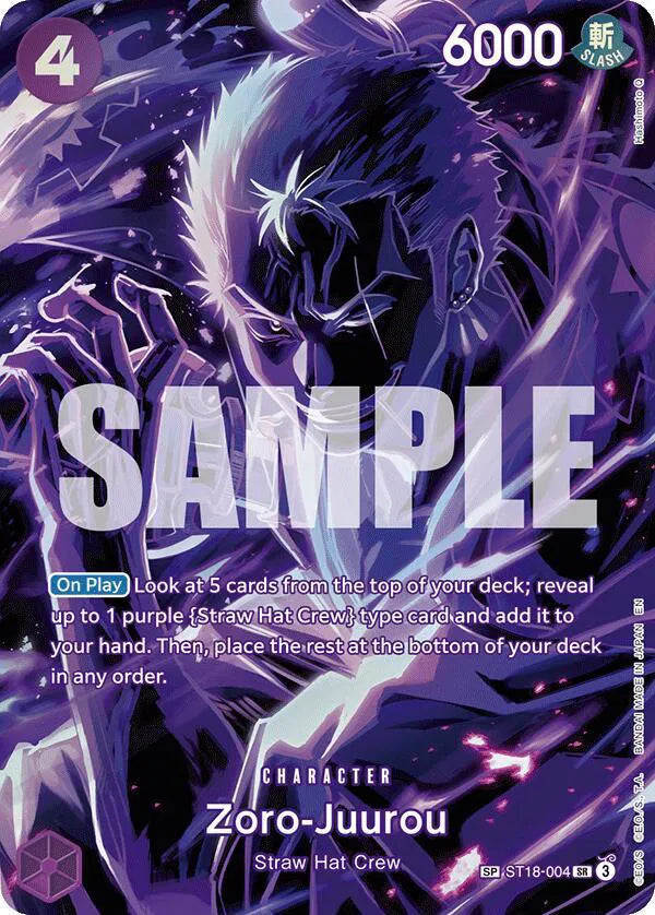 Zoro-Juurou (SP) ST18-004 (Legacy of the Master)