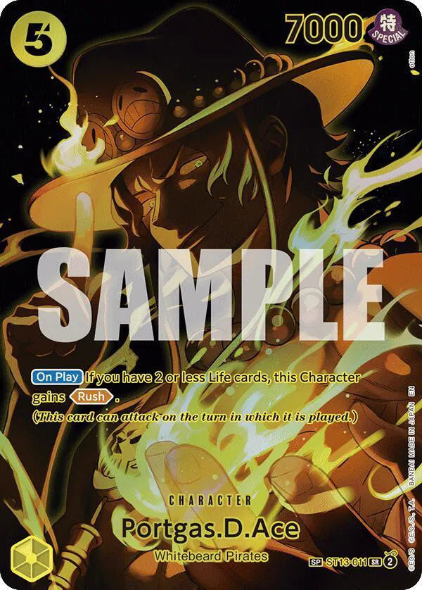 Portgas.D.Ace (SP) ST13-011 (Legacy of the Master)