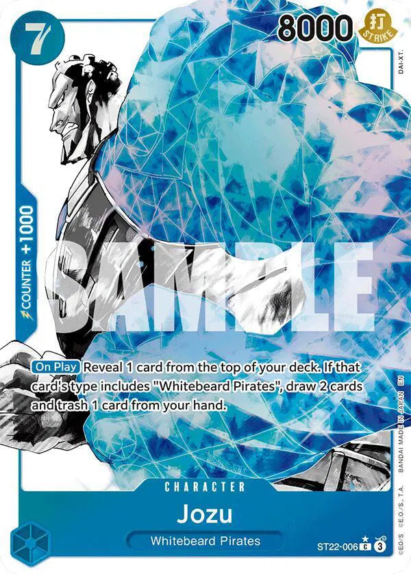 Jozu (Parallel) ST22-006 (Starter Deck 22: Ace & Newgate)