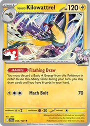Iono's Kilowattrel - 055/159 (Prize Pack Series One)