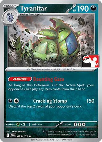 Tyranitar 095/159 (Prize Pack Series One)
